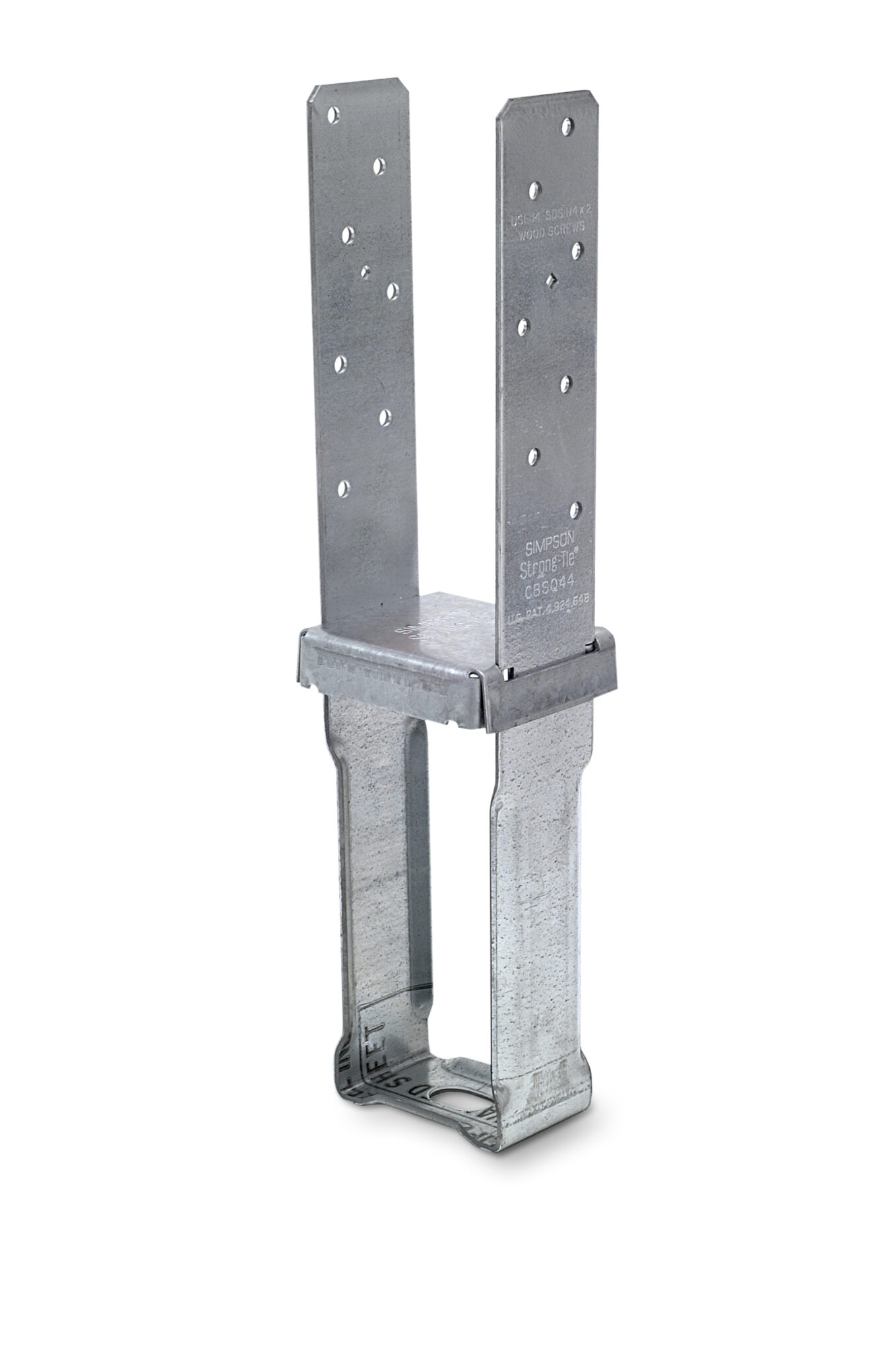 Simpson Strong-Tie CBSQ66-SDS2 CBSQ Galvanized Standoff Column Base For 