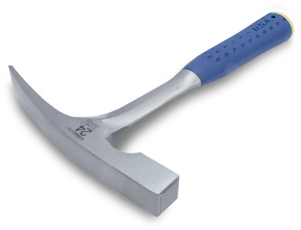 E324BLC Marshalltown Steel Brick Hammer-24oz With Nylon/Vinyl Cushion ...