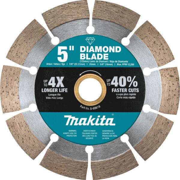 Makita 5" Segmented Diamond Blade